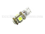 T10 Wedge 5SMD White