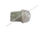 T10 Wedge 1LED White in clear dome cover