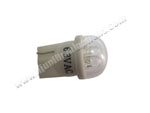 T10 Wedge 2LED White in clear dome cover