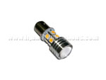1156/1157 10SMD 5050 + 5W CREE White with lens