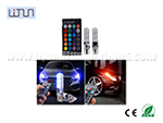 T10 6SMD 5050 RGB with controller